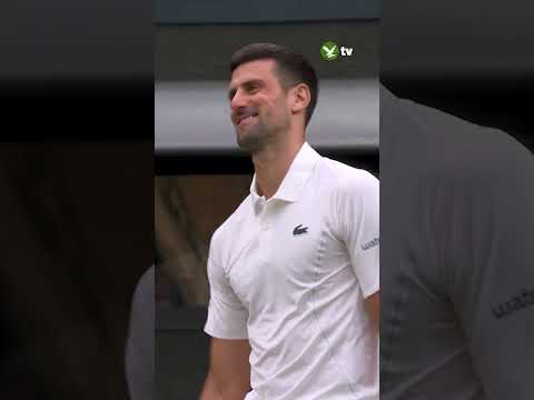 Crowd stops Wimbledon game to cheer on England's semi-final win #sport #shorts