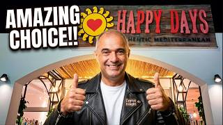 Happy Days Restaurant Protaras AMAZING CHOICE AMAZING VALUE!!