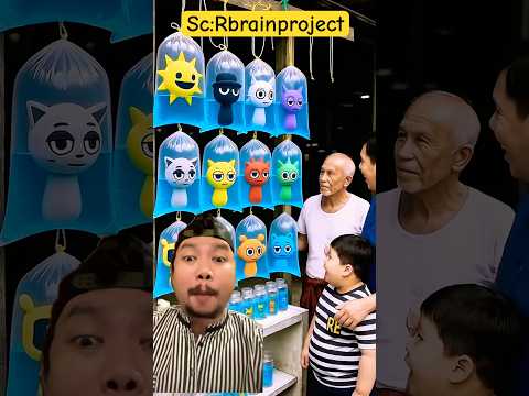 Papa borong boneka sprunki mahal!!?? #funny #animation #shortvideo #comedy #dubbing