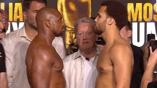 🔥🥊 Moses Itauma vs Dillian Whyte – FULL WEIGH-IN & INTENSE FINAL FACE OFF! 😱🔥 | DAZN Boxing