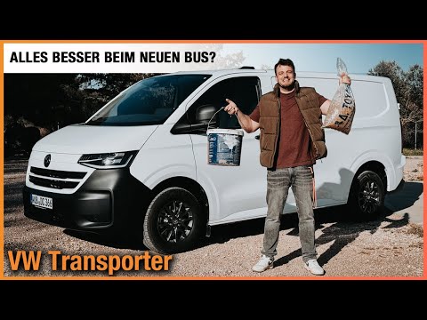 VW Transporter im Test (2025) Wir fahren den Kastenwagen auf Ford Tourneo Basis! Review | Caravelle