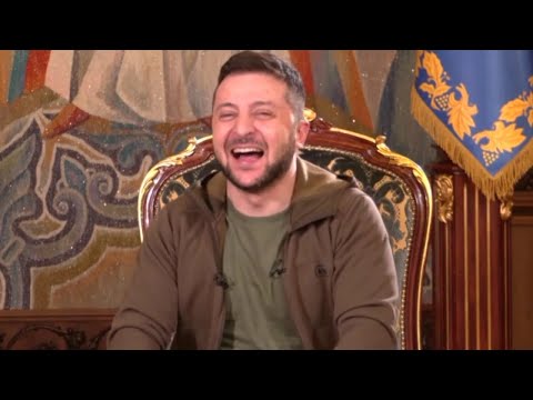 Which world leader does Zelenskyy most like speaking to?