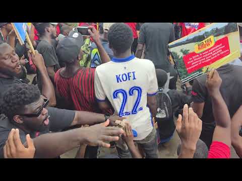 #freethecitizens & #stopgalamsey Demonstration: DAY 3