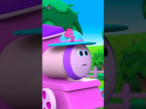 Five Little Trains #trending #nurseryrhymes #shorts #babysongs #kidsmusic #bobthetrain