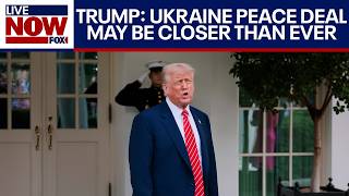 Trump says Ukraine peace deal could be near during gaggle before South Carolina rally