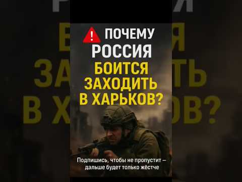 ❗Почему Россия боится заходить в Харьков?