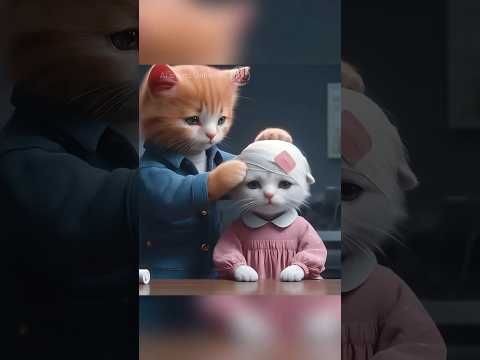 কিভাবে বিড়াল ছানাটির মাথায় আঘাত লাগে 😿🥹#cat #catlover #trending #shorts #shortsfeed #viral