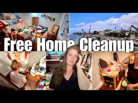 Hawaii Fires Victims Get a Fresh Start: Free Home Cleanup & Organization for a Family in Crisis