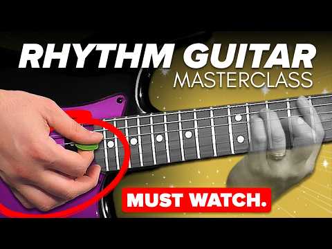 The Most Important Rhythm Guitar Lesson You'll Ever Watch Online.