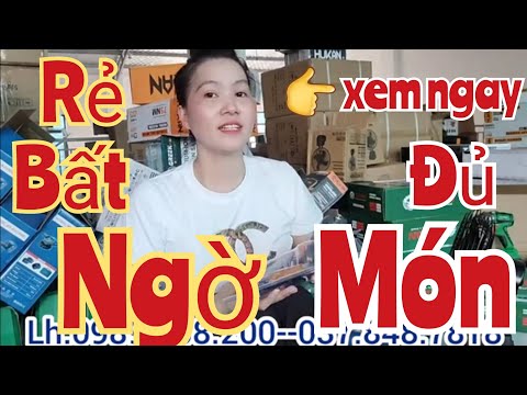 🔴🔴🔴 THANH LÝ KHOAN PIN MÀI PIN, KHOAN BÊ TÔNG, MÁY MÀI GÓC GIÁ RẺ CHÍNH HÃNG.