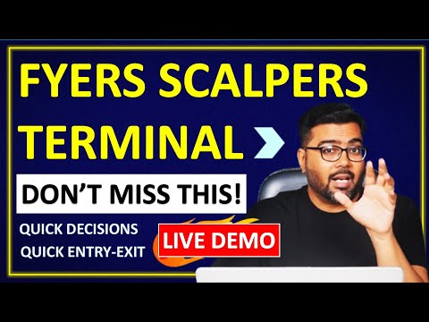 Scalper Terminal by Fyers || Game Changer for Traders || Live Market Demo