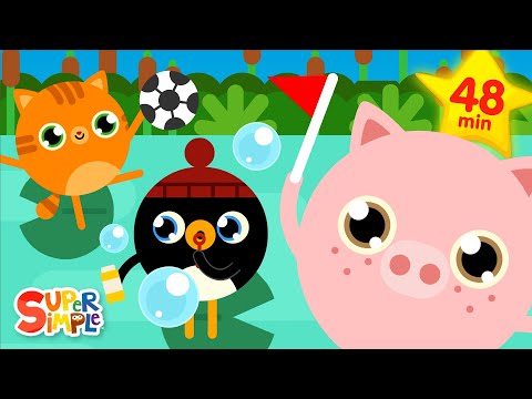 Hey-O We Want To Play-O + More | Kids Songs | Super Simple Songs