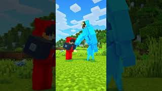BUFF CASH Prank! #minecraft #shorts