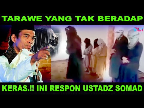 MEMPERMAINKAN SHOLAT TARAWEH SEPERTI INI MALAH DI L4KNAT ALLAH..!! INI RESPON UAS