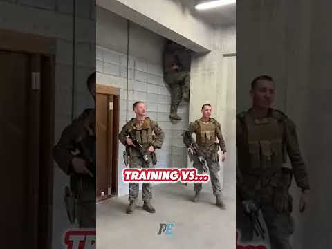 CQB training vs real life...