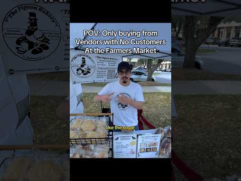 He makes amazing Strawberry Sandwiches! #farmersmarket #wholesome #localbusiness