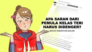 Apa Saran dari Pemula Itu Berguna? | Celoteh Rakyat Goa 1|