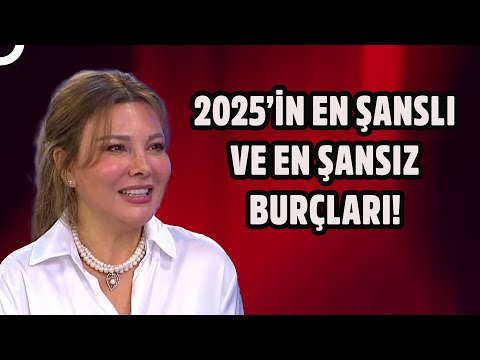 2025'in en şanlı ve şanssız burçları hangisi olacak? Dolunay Karaca açıkladı