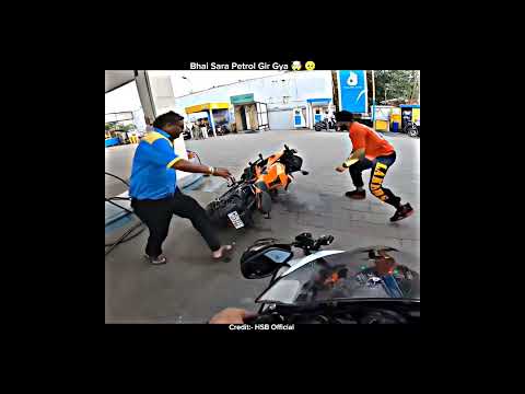 Bhai Ye Kya Ho Gya 🥺🤬 motovlog #viral #ytshorts #chapri #crash #reels #vlog