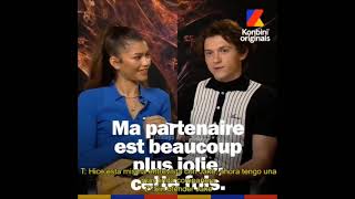 [SUB EN ESPAÑOL] Zendaya y Tom Holland hacen el test de mejores amigos | Entrevista para Konbini