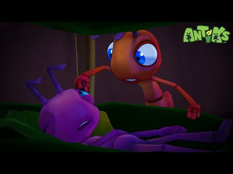 Fast Asleep 😴 | ANTIKS 🐜 | Old MacDonald's Farm | Animal Cartoons for Kids