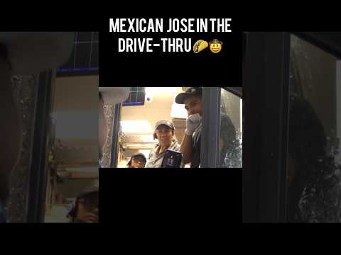 Mexican Jose Drive-Thru Prank! #comedyshorts #shorts #christiancaniff