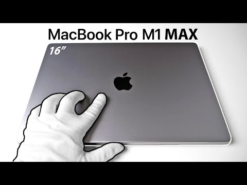 (ENGLISH) Apple Macbook Pro M1 MAX Unboxing - A Professional Laptop! + Gameplay