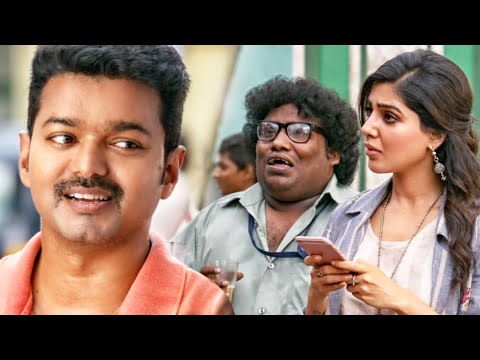 Samantha को विजय ने अपना नंबर बड़े अनोखे अंदाज़ में दिया | Mersal फिल्म का मजेदार सीन