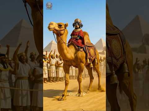 Camel Race Beneath the Pyramids | Poor White Kitten’s Desert Comeback  #dulu19 #aistory