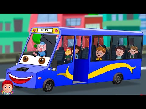 Wheels On The Bus Nursery Rhyme for Kids