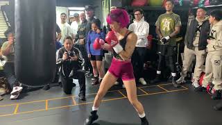 NO MANCHES! SPANISH SPEAKING JAPANESE MIZUKI HIRUTA DROPPING PACQUIAO LIKE COMBOS