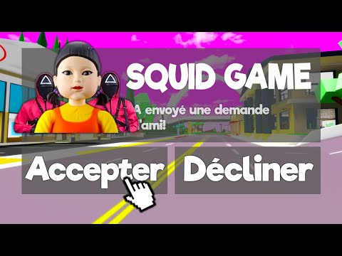 N'AJOUTE SURTOUT PAS SQUID GAME en AMI sur BROOKHAVEN ROBLOX