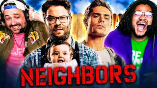 NEIGHBORS (2014) IS HILARIOUSLY WILD!! MOVIE REACTION!! Seth Rogen | Rose Byrne | Zac Efron