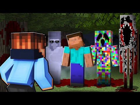 I Added EVERY CORRUPTED HORROR Into Minecraft..