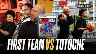 FIRST TEAM DÉFIE TOTOCHE SUR NBA 2K26 ! NBA Undrafted avec Marine Johannès