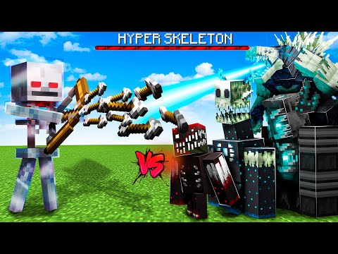 Hyper Skeleton vs Warden Plus