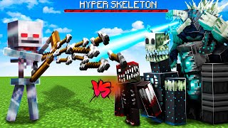 Hyper Skeleton vs Warden Plus