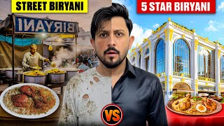 Street Biryani Vs 5 Star ⭐️ Hotel Biryani 