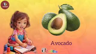 Fruits | Pre School | Learn English Words For Kids and Toddlers.#viral  #viralvideo