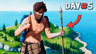 I survived 7 days alone in vanilla Rust...