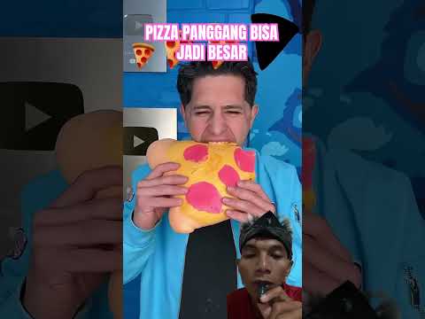 Pizza nya ngembang #funny #food #pizza #comedy #humor #shorts #trending #react #shortvideo