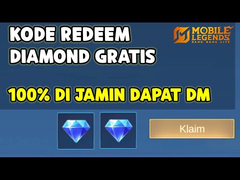 KODE REDEEM DIAMOND GRATIS ! BENERAN 100% PASTI DAPAT DIAMOND ! MOBILE LEGENDS