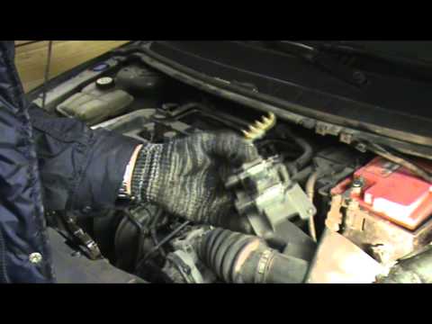 Ford focus 2. Ошибка P2008. Замена IMRC пневмоклапанов коллектора.