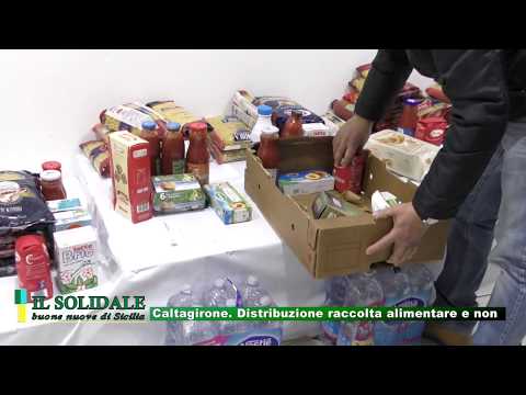 Video: Distribuzione della raccolta alimentare e non per un Natale dignitoso