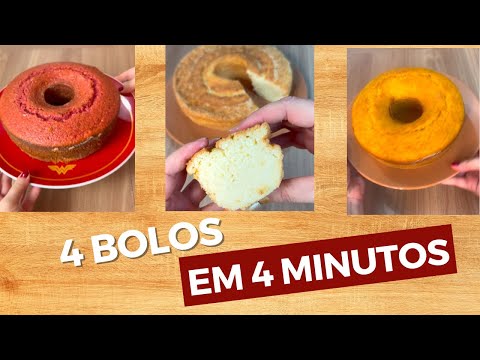 Bolo de macaxeira/ bolo de abóbora/ bolo de beterraba/ bolo de 3 ingredientes