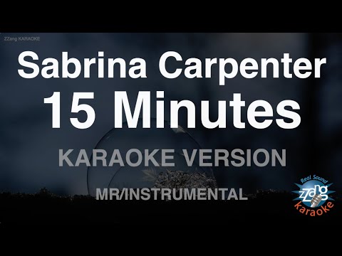 Sabrina Carpenter – 15 Minutes (Instrumental) (Karaoke Version)