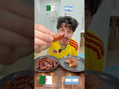 Comida de Argentina vs Argelia ⚽