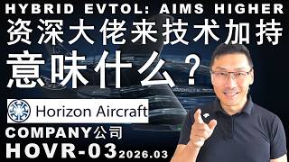 HOVR-03 暴涨15%是否触底？三菱重工庞巴迪助推意味什么？高管自掏腰包的筹码在几元？两条生死线还远？##投资 #美股 #股市 #trading #money #airplane #evtol