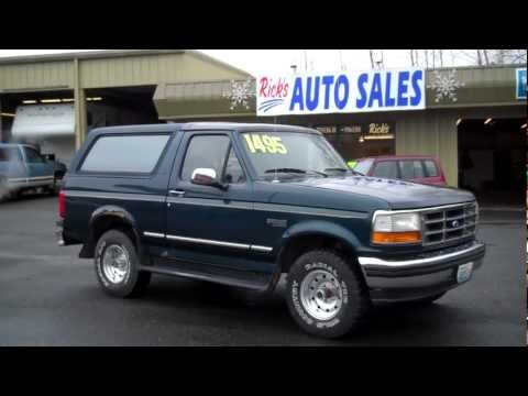 1995 Ford bronco repair manual