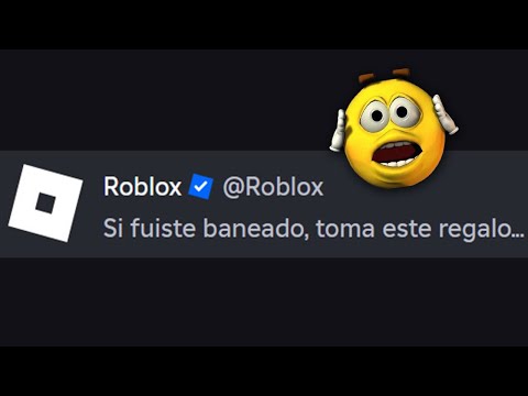 AHORA ROBLOX TE REGALA ESTO SI FUISTE BANEADO...🎁